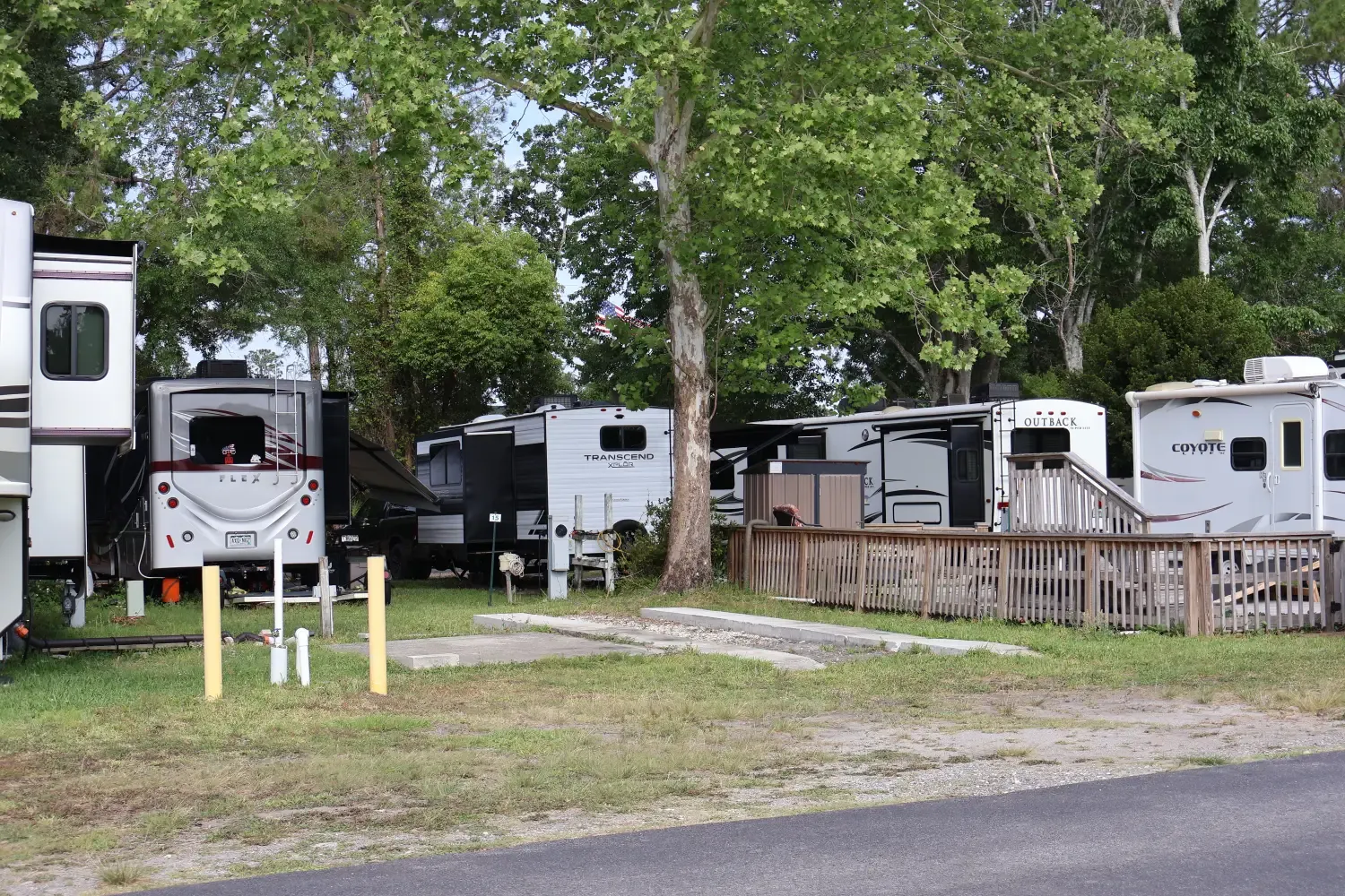 campground at moose lodge
